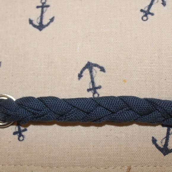 Nautical Fabric Small Anchor Theme Storage Baskets - Picture 8 of 12